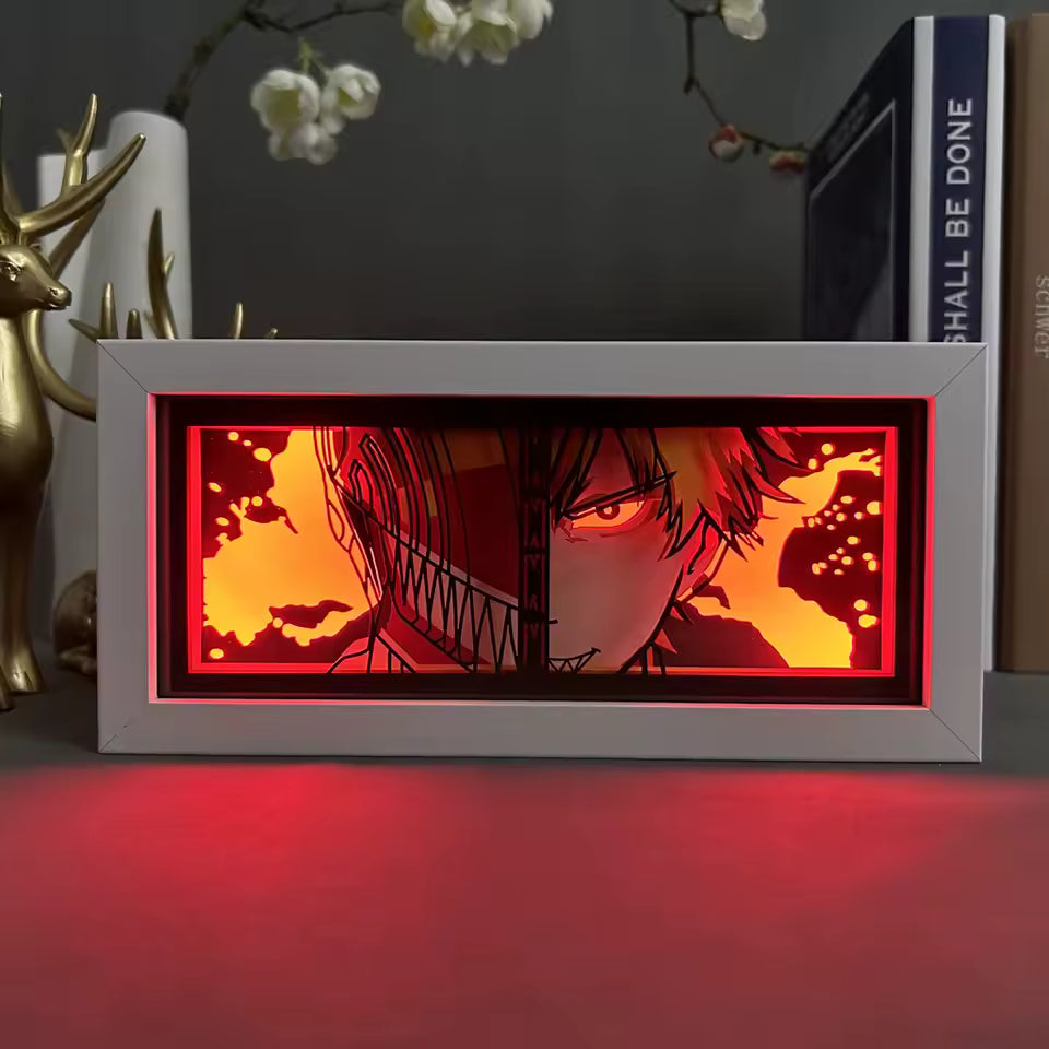 3D Shadow Box Anime LED Night Light