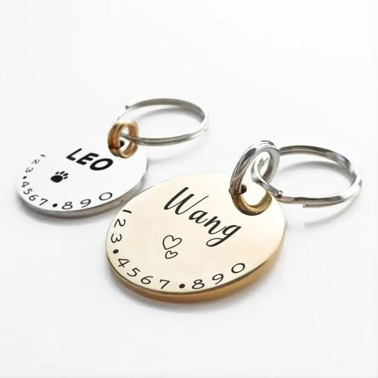 Custom Engraved Dog ID Tag - Vélanoworld