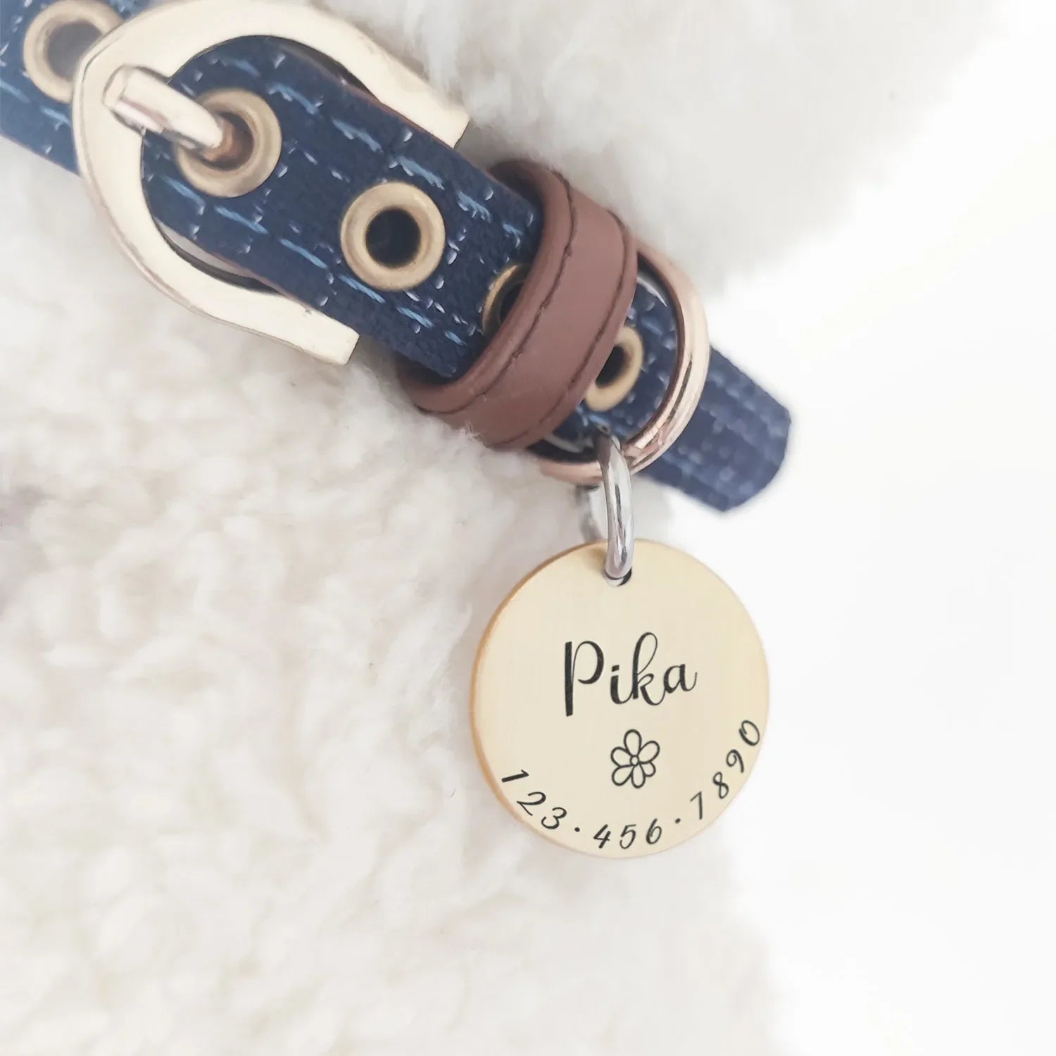 Custom Engraved Dog ID Tag - Vélanoworld