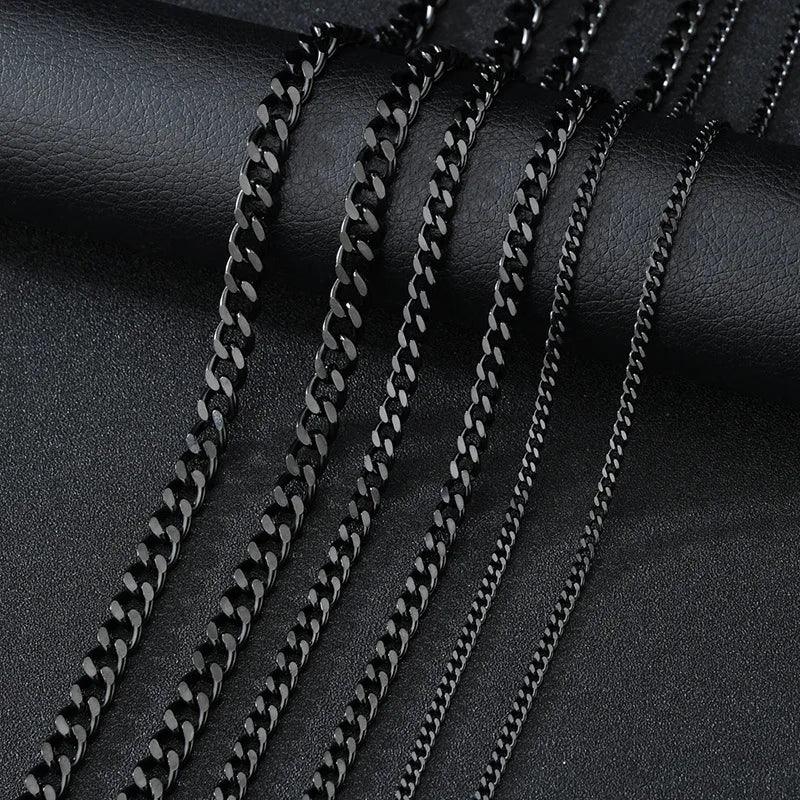 Stainless Steel Curb Cuban Necklaces - Vélanoworld