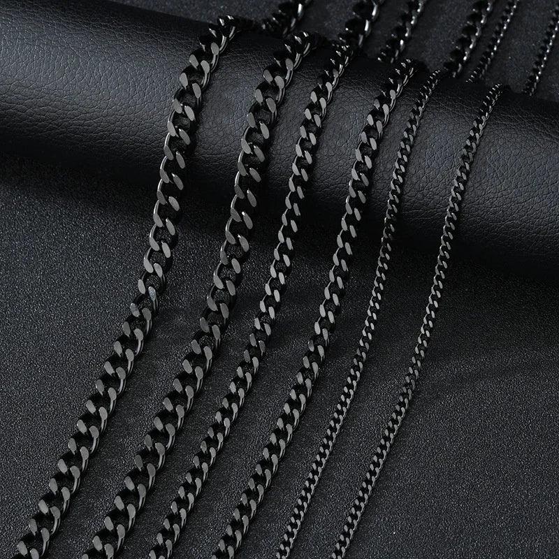 Stainless Steel Curb Cuban Necklaces - Vélanoworld