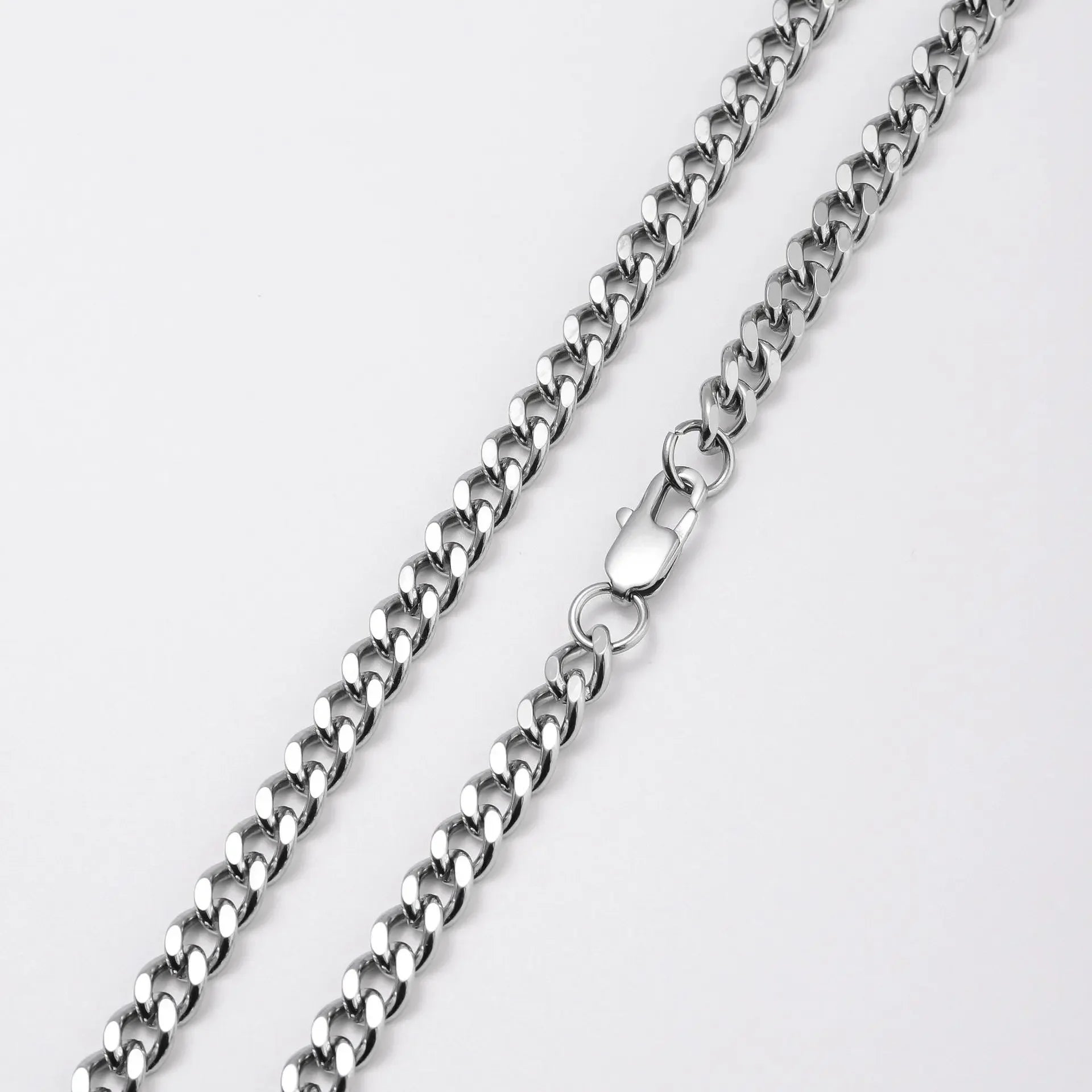 Punk Stainless Steel Curb Cuban Necklaces - Vélanoworld