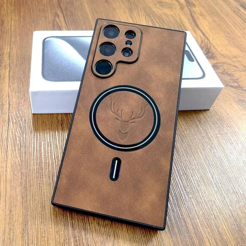 Luxury Leather Samsung Galaxy Case - Vélanoworld