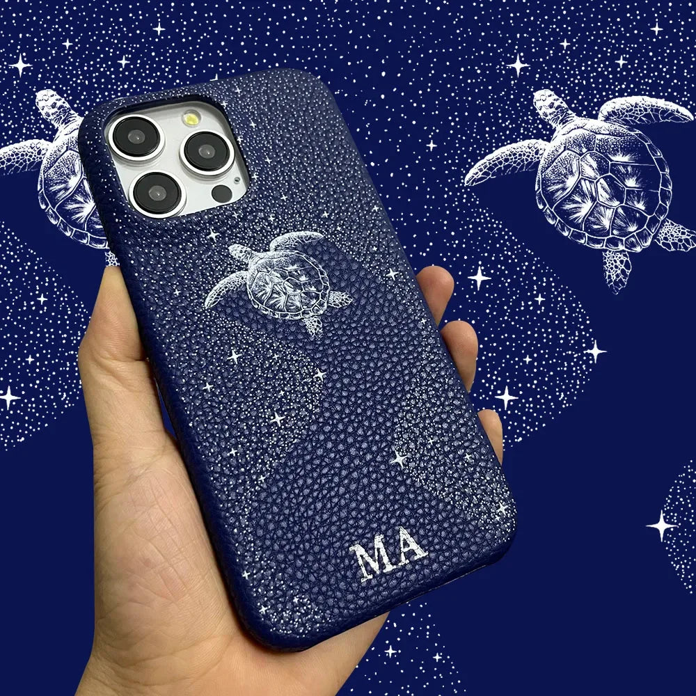 Personalised Leather iPhone Case - Vélanoworld