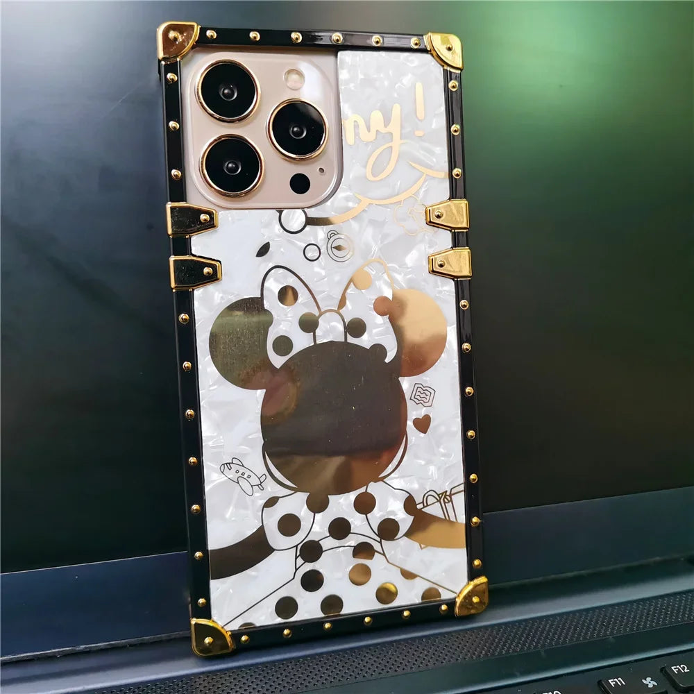 Gold Plating Duck Mouse Bling iPhone Case - Vélanoworld
