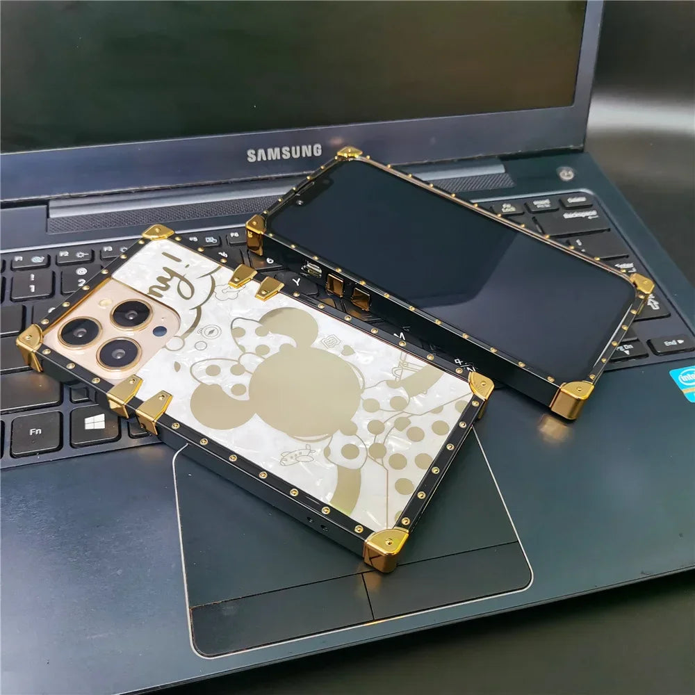 Gold Plating Duck Mouse Bling iPhone Case - Vélanoworld