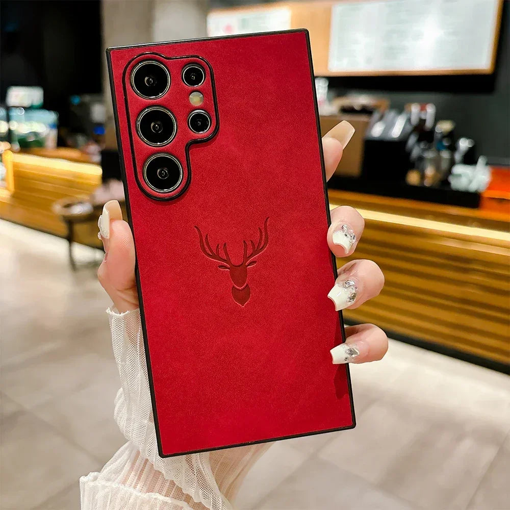 Luxury Leather Samsung Galaxy Case - Vélanoworld