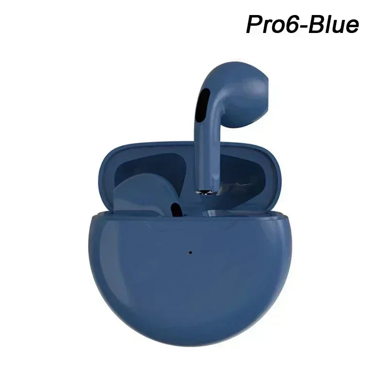 Wireless Bluetooth Earbuds Pro 6 with Touch Control & Deep Bass - Vélanoworld