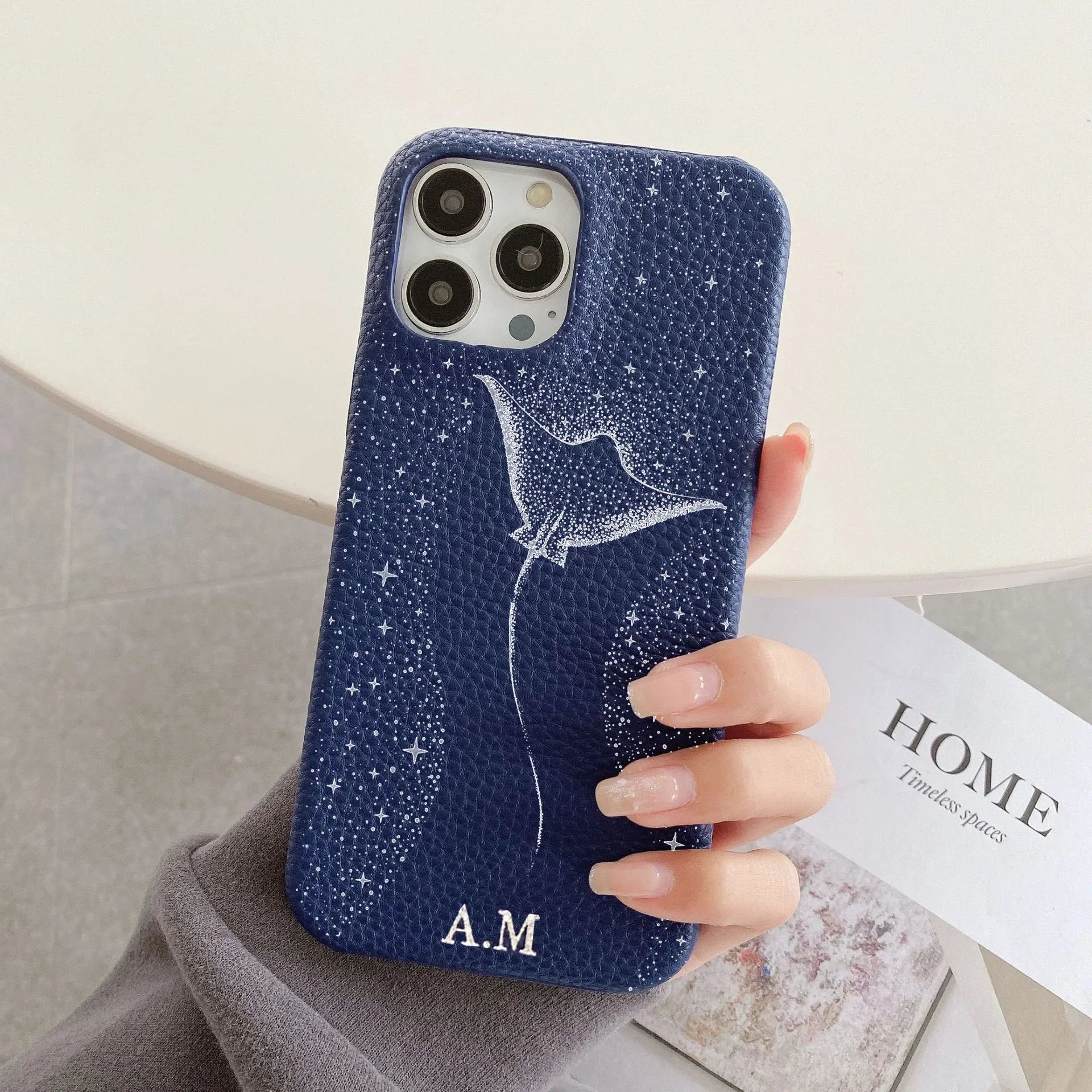 Personalised Leather iPhone Case - Vélanoworld