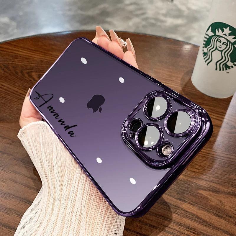 Clear Personalised Case - Vélanoworld