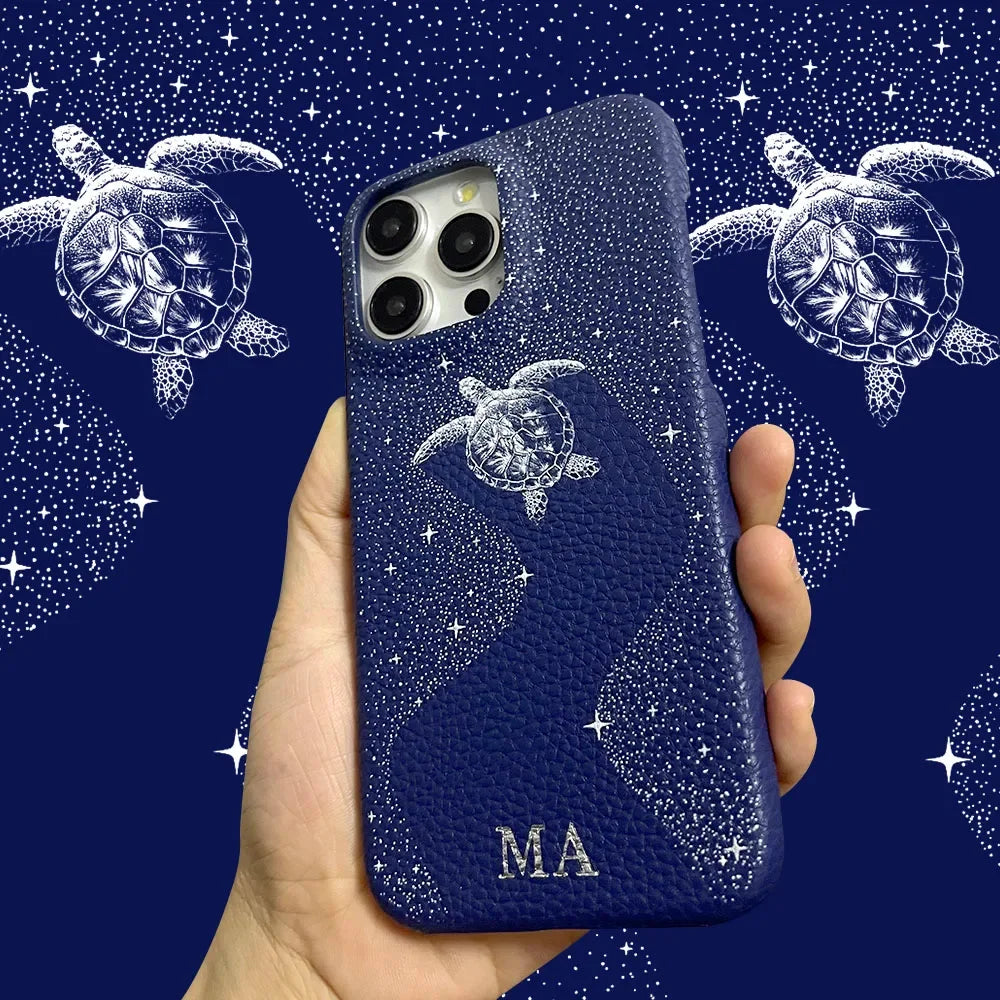 Personalised Leather iPhone Case - Vélanoworld