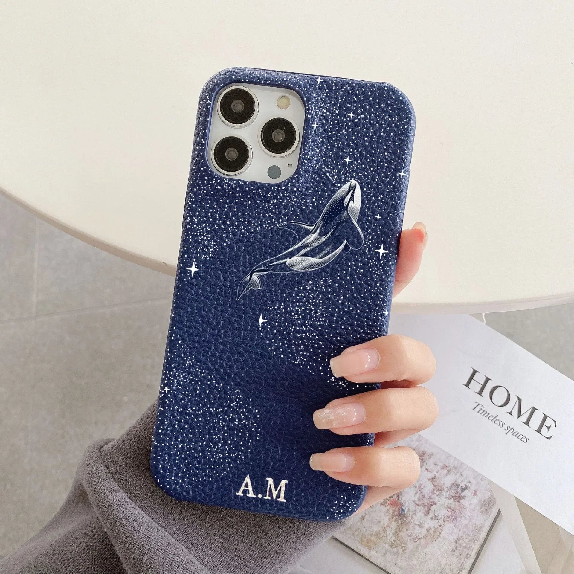 Personalised Leather iPhone Case - Vélanoworld