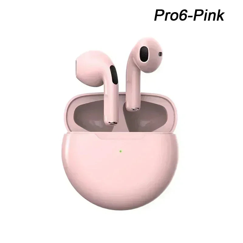 Wireless Bluetooth Earbuds Pro 6 with Touch Control & Deep Bass - Vélanoworld