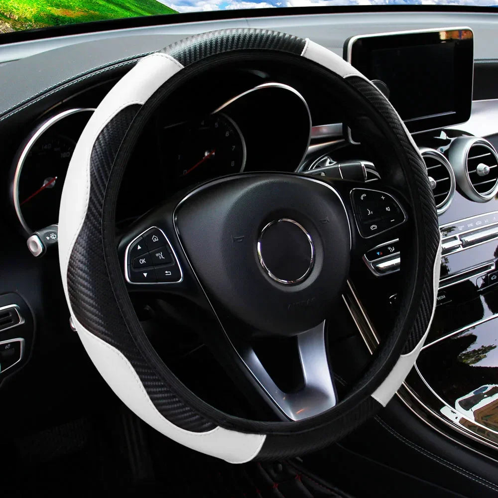 Carbon Fibre Steering Wheel Cover