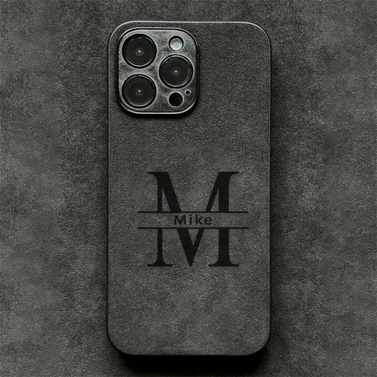 Personalised Sheepskin Leather iPhone Case - Vélanoworld