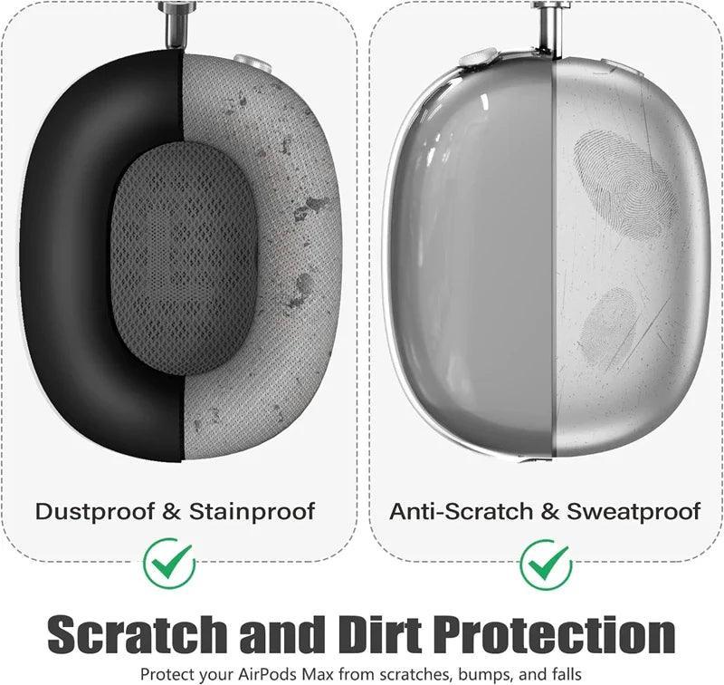 3-in-1 Silicone Protector Case for AirPods Max - Vélanoworld