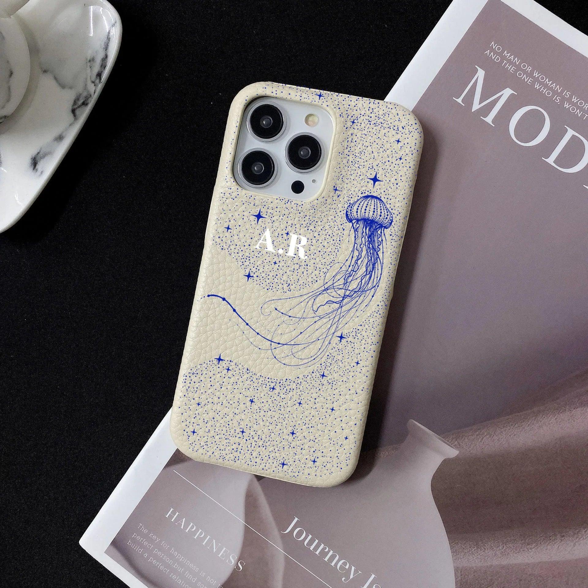 Personalised Leather iPhone Case - Vélanoworld