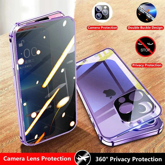 Magnetic Privacy iPhone Case - Vélanoworld