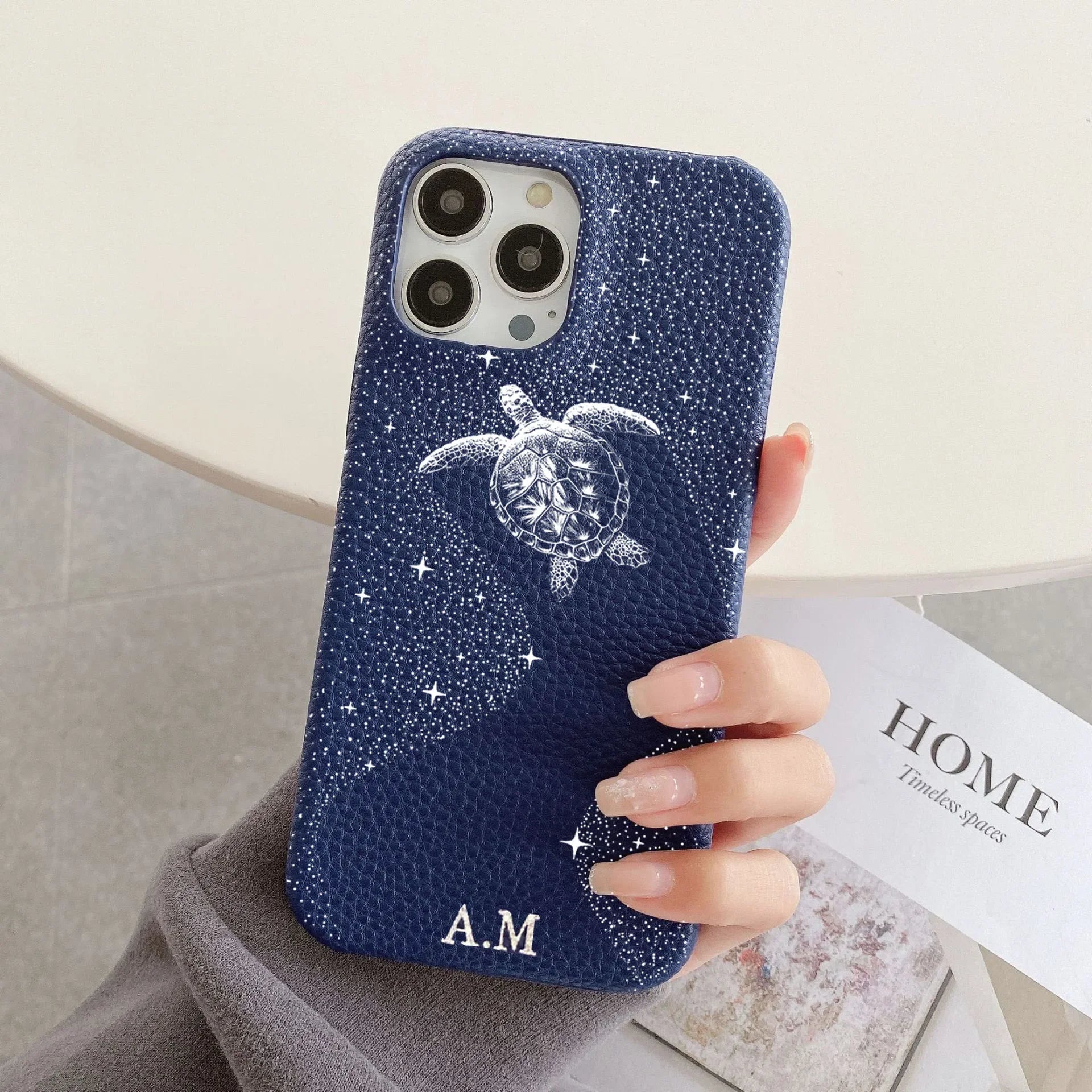 Personalised Leather iPhone Case - Vélanoworld