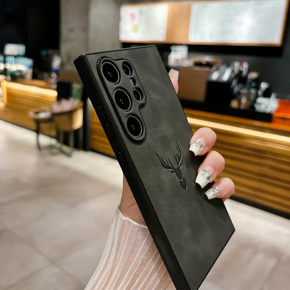 Luxury Leather Samsung Galaxy Case - Vélanoworld