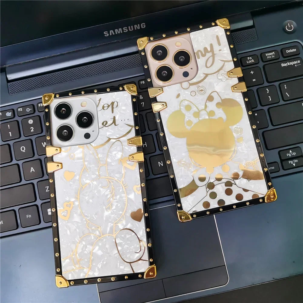 Gold Plating Duck Mouse Bling iPhone Case - Vélanoworld