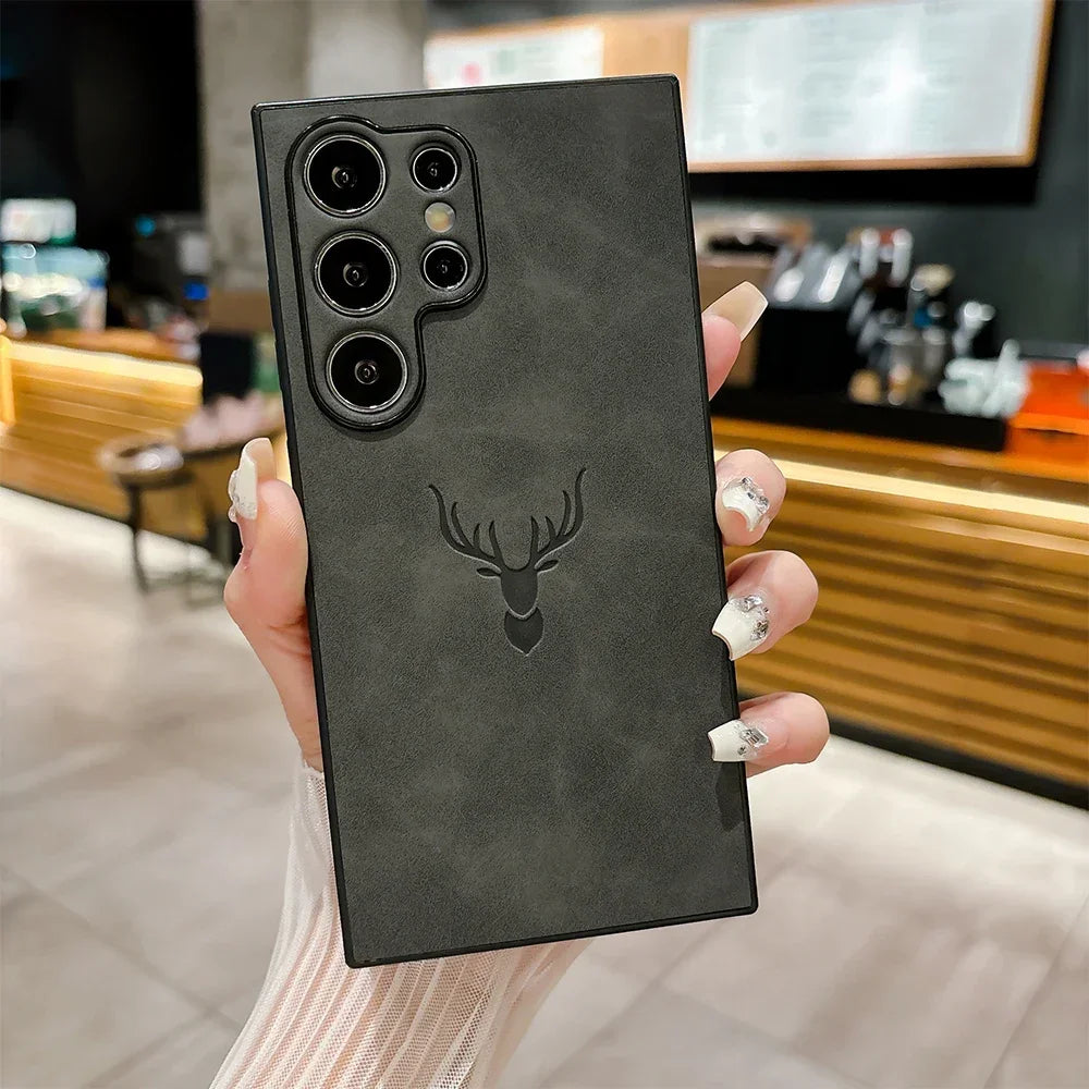 Luxury Leather Samsung Galaxy Case - Vélanoworld