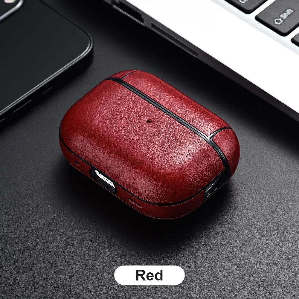 Leather Business AirPods Case - Vélanoworld