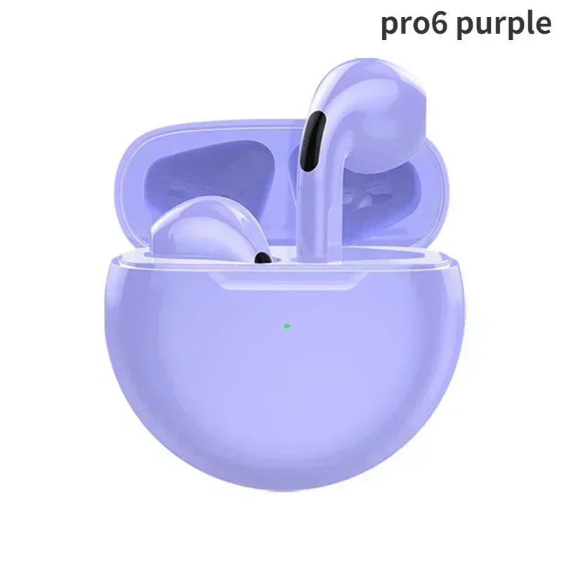 Wireless Bluetooth Earbuds Pro 6 with Touch Control & Deep Bass - Vélanoworld