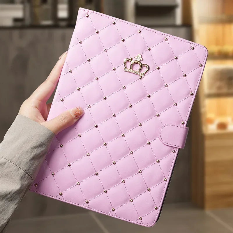 Luxury Crown Bling Diamond Case for iPad - Vélanoworld