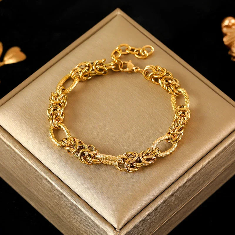 Stainless Steel Chain Link Bracelets - Vélanoworld