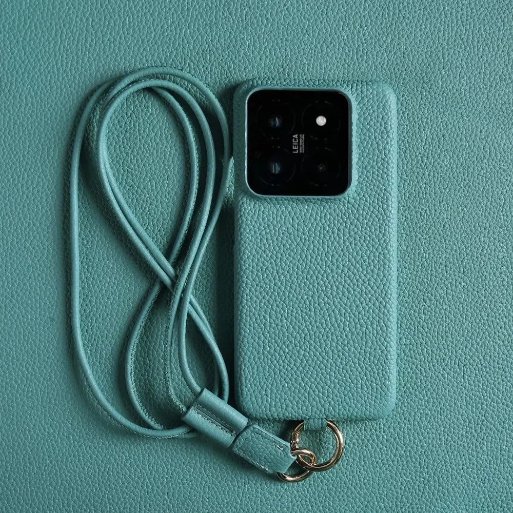 Leather Crossbody iPhone Case - Vélanoworld