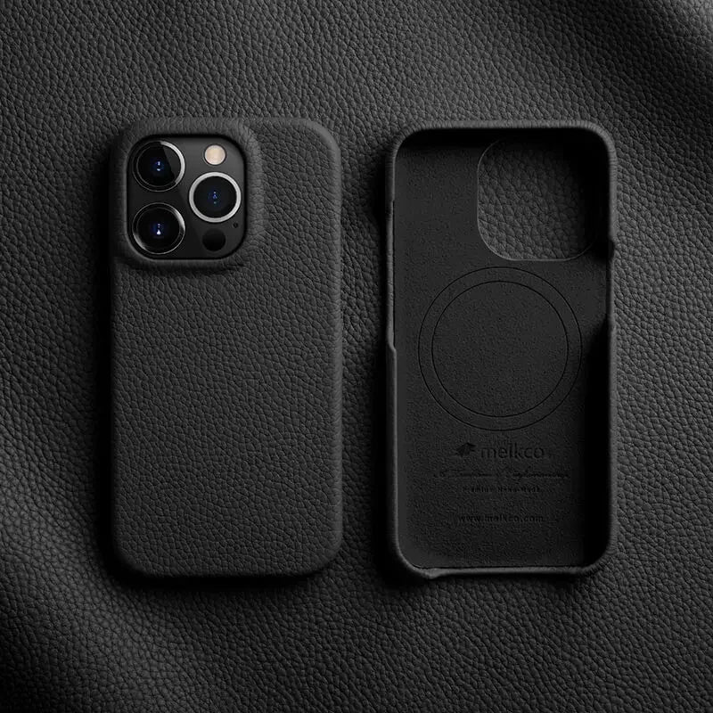 Magnetic Genuine Leather Case - Vélanoworld
