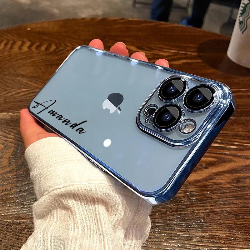 Clear Personalised Case - Vélanoworld