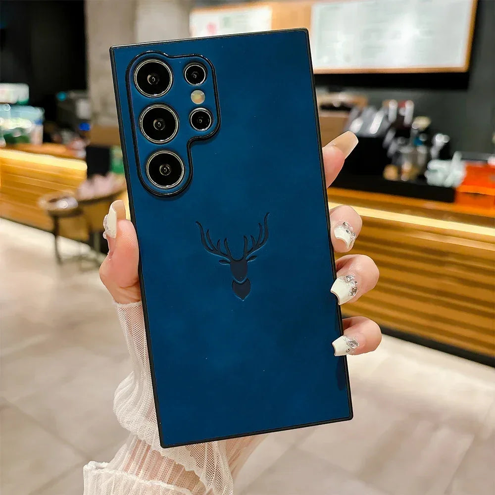 Luxury Leather Samsung Galaxy Case - Vélanoworld