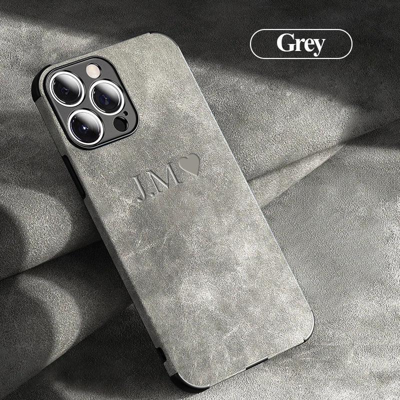 Customised Leather iPhone Case - Vélanoworld