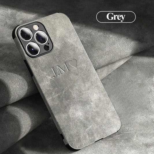 Customised Leather iPhone Case - Vélanoworld