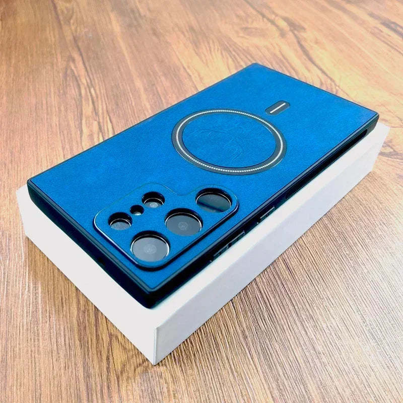 Luxury Leather Samsung Galaxy Case - Vélanoworld