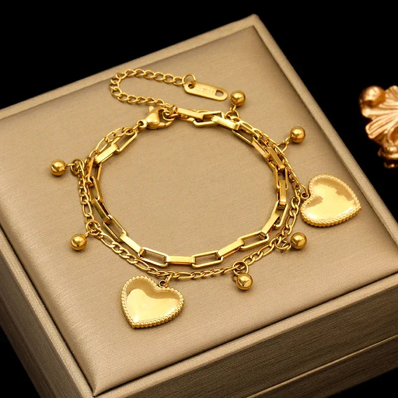Stainless Steel Chain Link Bracelets - Vélanoworld