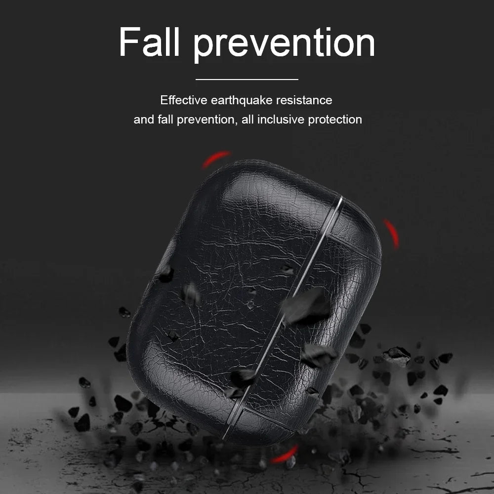 Leather Business AirPods Case - Vélanoworld