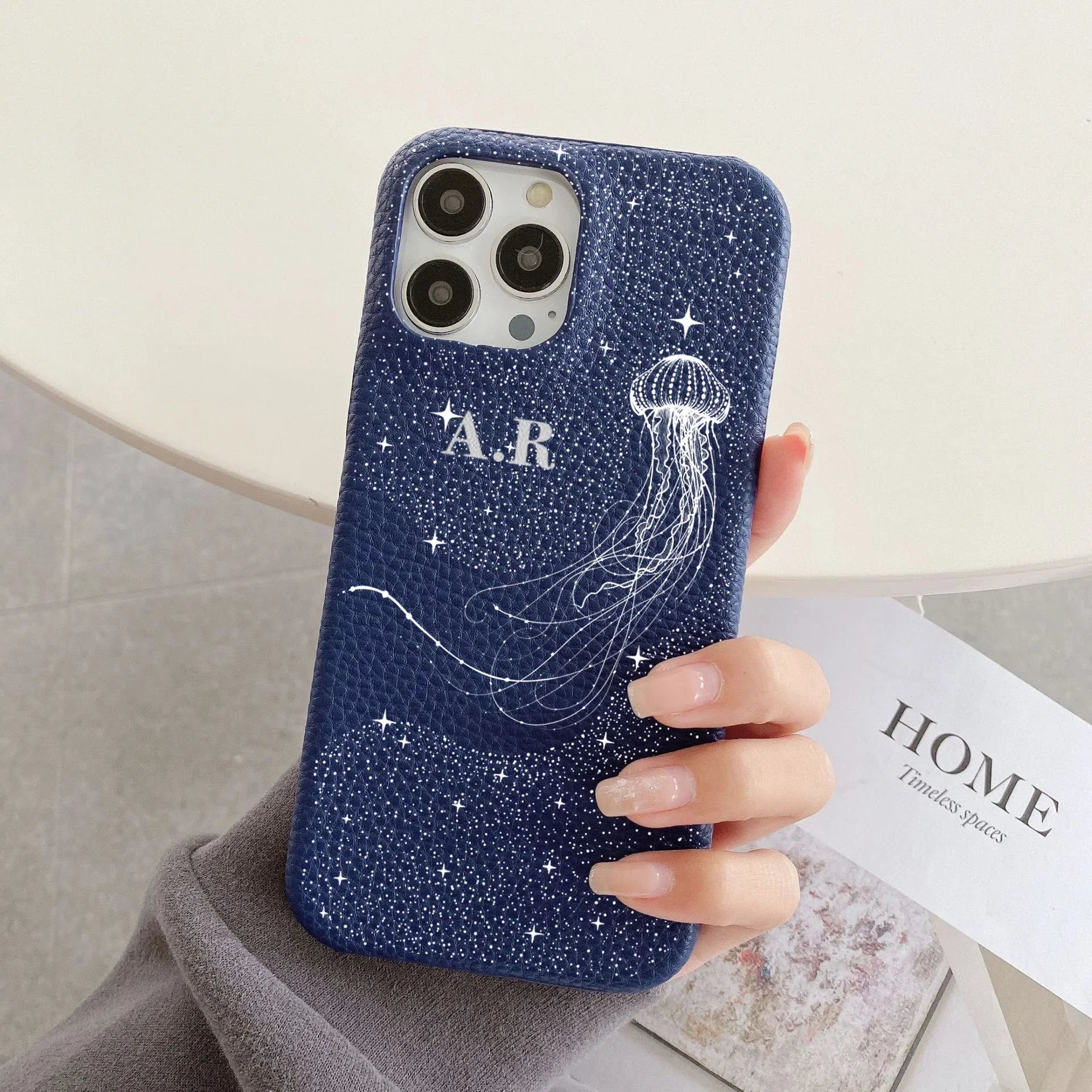 Personalised Leather iPhone Case - Vélanoworld