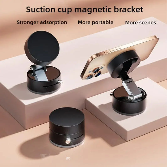 Multi-Functional Suction Phone Holder – Adjustable, Anti-Slip, Foldable - Vélanoworld