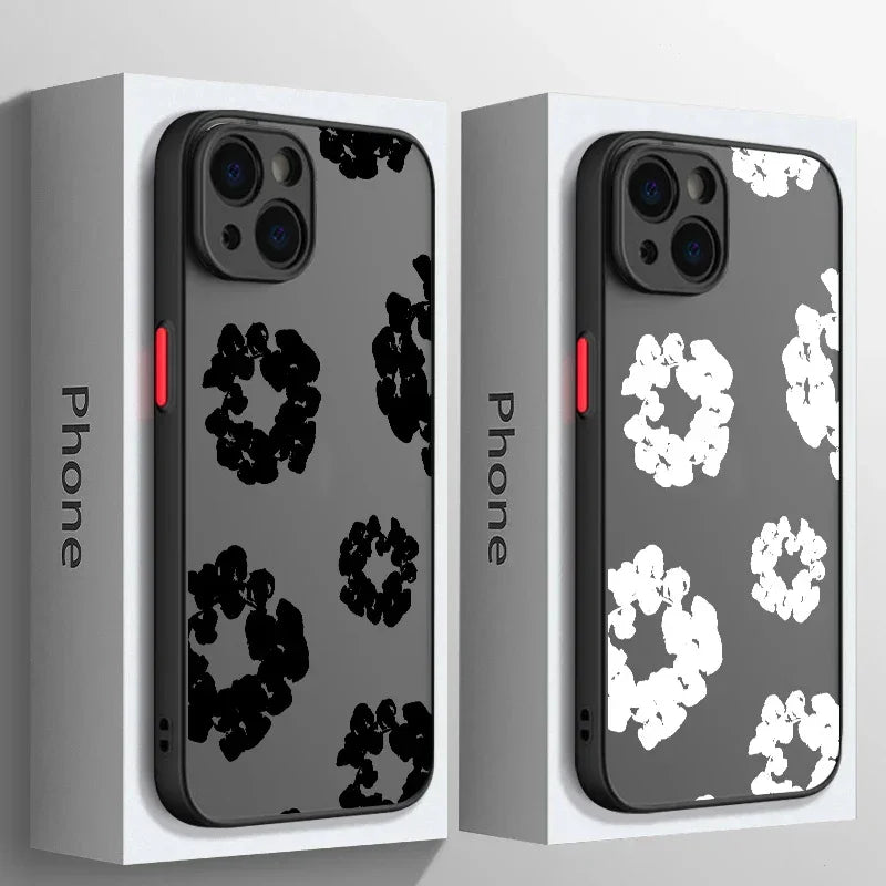 Denim Tears Style Matte Phone Case - Vélanoworld
