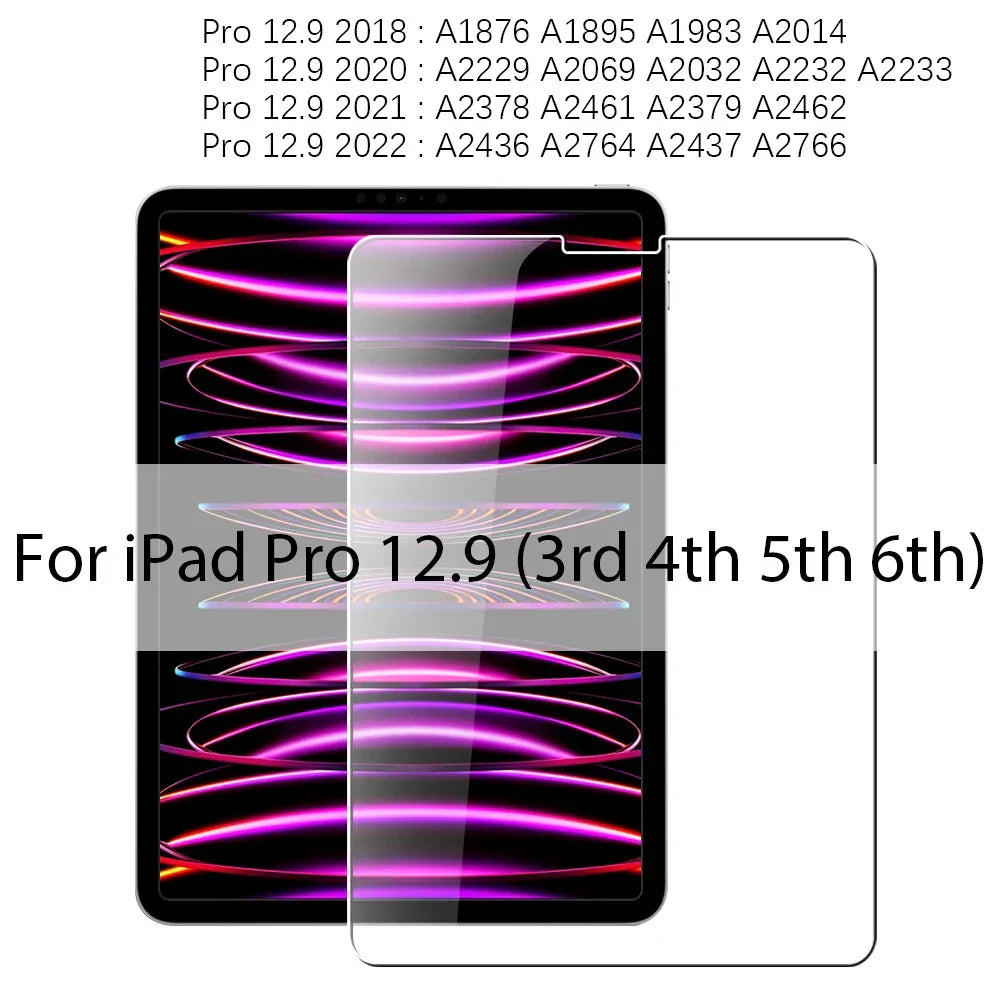 Tempered Glass Screen Protector for iPad - Vélanoworld
