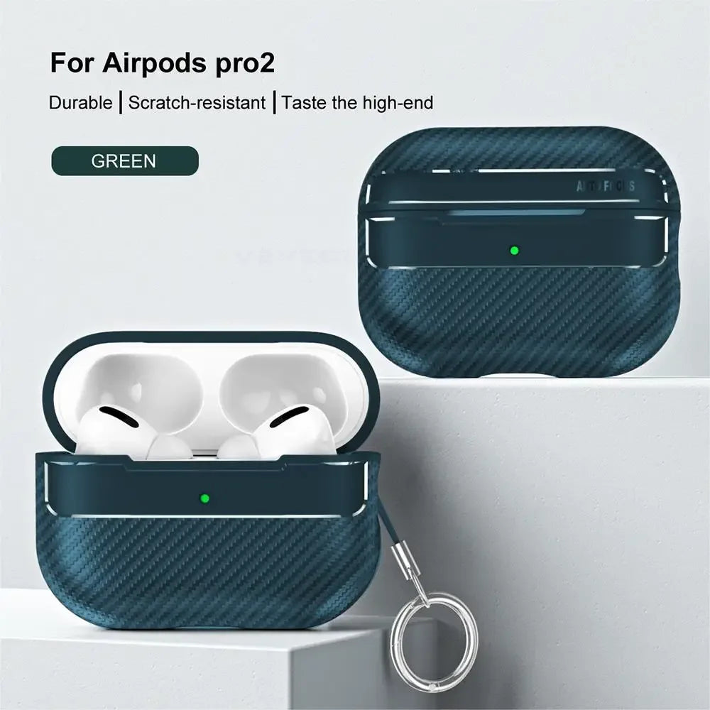 Carbon Fibre Earphone Case for AirPods - Vélanoworld