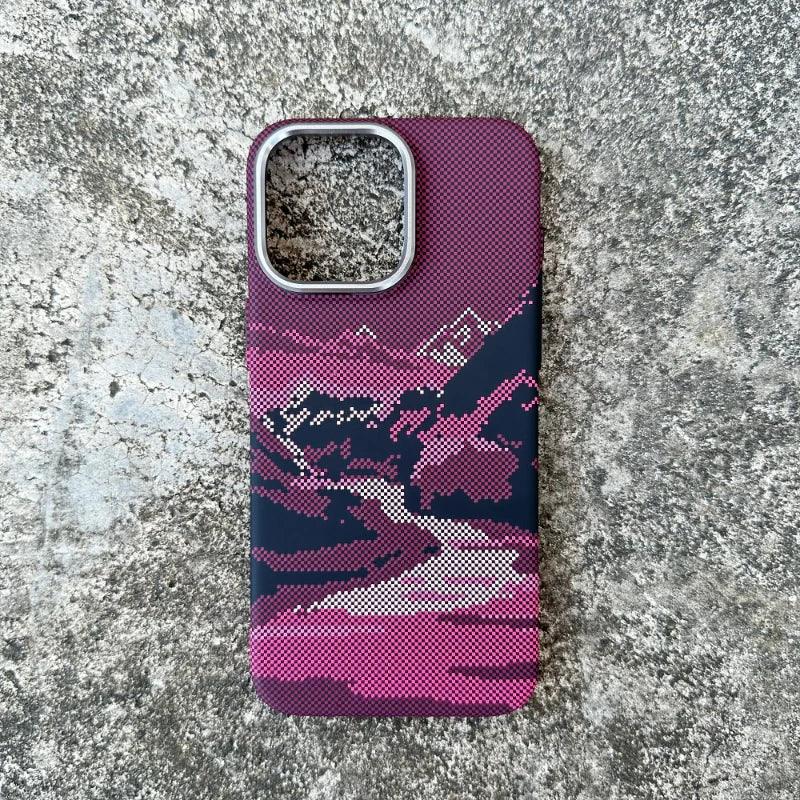 Luminous Pixels MagSafe iPhone Case - Vélanoworld