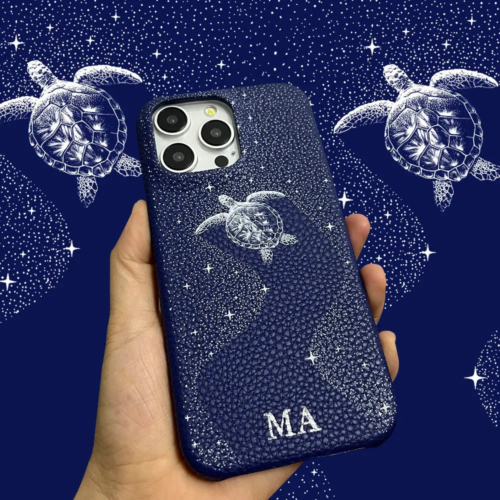 Personalised Leather iPhone Case - Vélanoworld