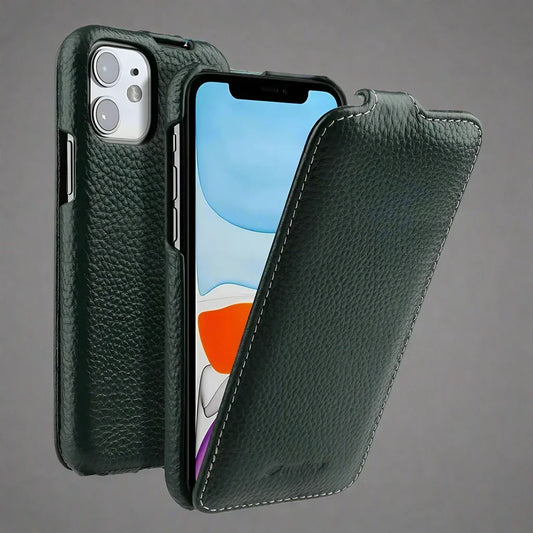 Genuine Leather Flip Case - Vélanoworld