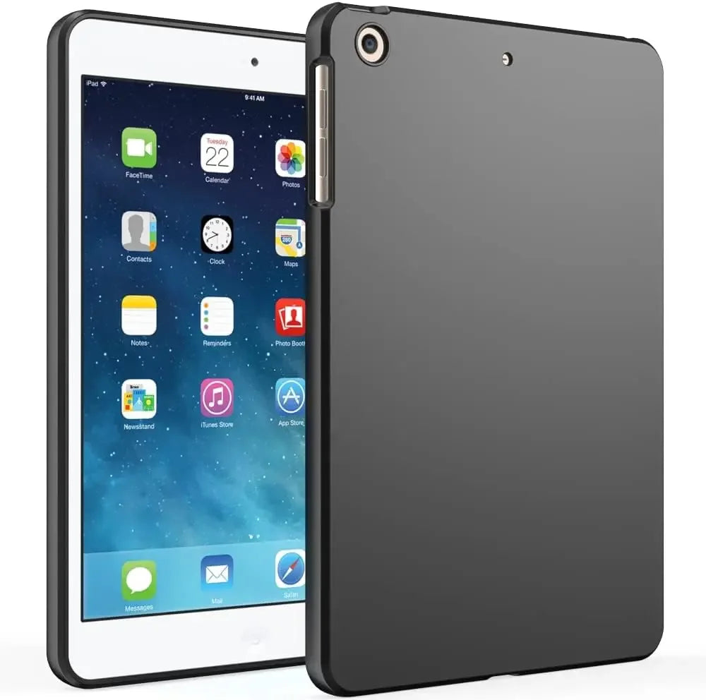 Black Shell iPad Case - Vélanoworld