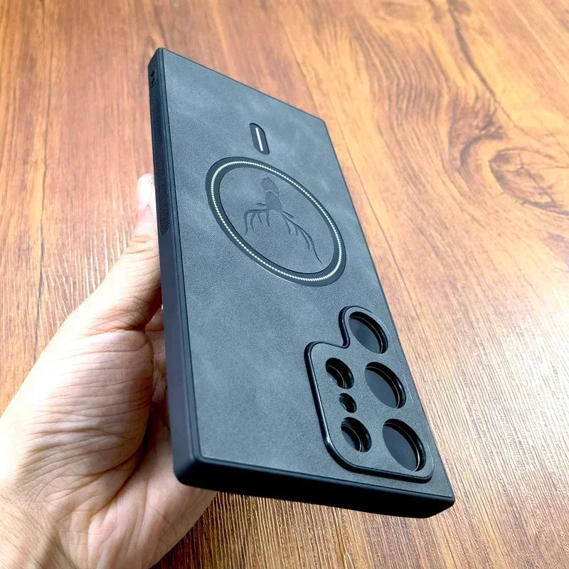 Luxury Leather Samsung Galaxy Case - Vélanoworld