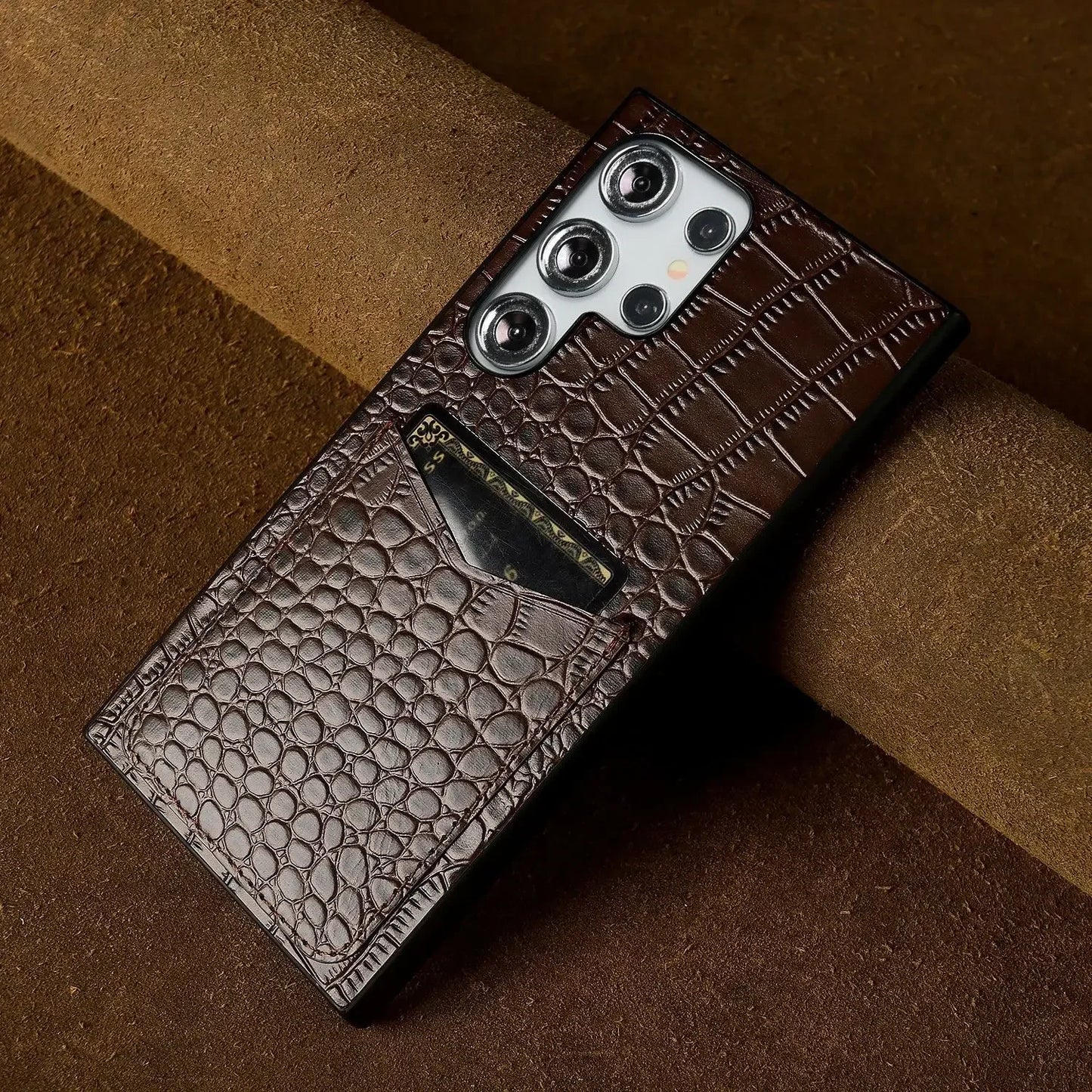 Premium Genuine Leather Samsung Galaxy Case - Vélanoworld